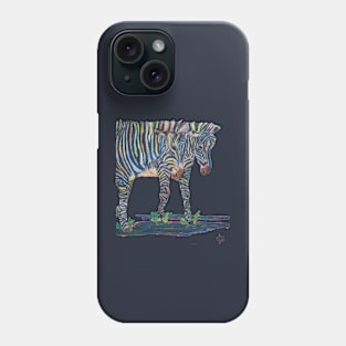 Zebras on the Wild side Phone Case