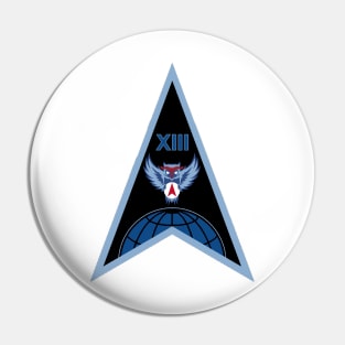 Space Launch Delta 13 Logo Pin