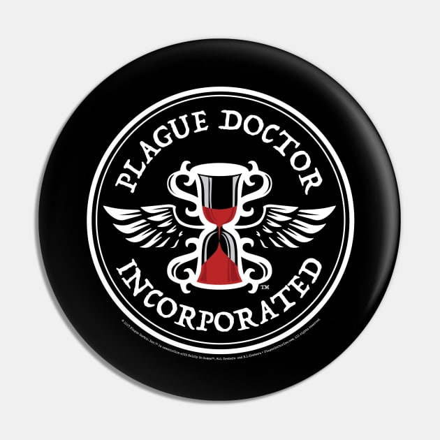 Plague Doctor, Inc.™ Dark Logo Pin by PlagueDoctorInc