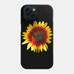 blooming sunflower, sunflowers, flowers, bloom Phone Case