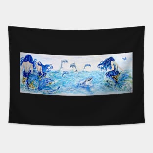 Dolphins Tapestry