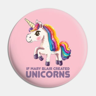 If Mary Blair Created Unicorns Pin