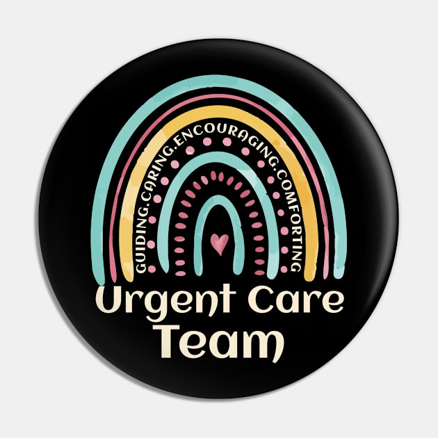 Rainbow Urgent Care Nurse Team, Minor Injury Unit RN nurse Pin by Shop design