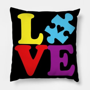 Love Autism Awareness 2021 Pillow