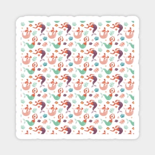 Mermaid Pattern Magnet