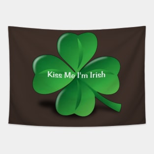 Kiss me i'm irish Tapestry