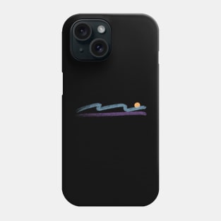 Retro Summer Sunset Waves Phone Case