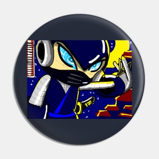 Video game Robot Ninja Pin