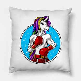 Unicorn Boxing Pillow