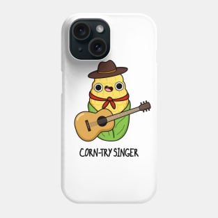 Corn-try Singer Funny Corn Pun Phone Case