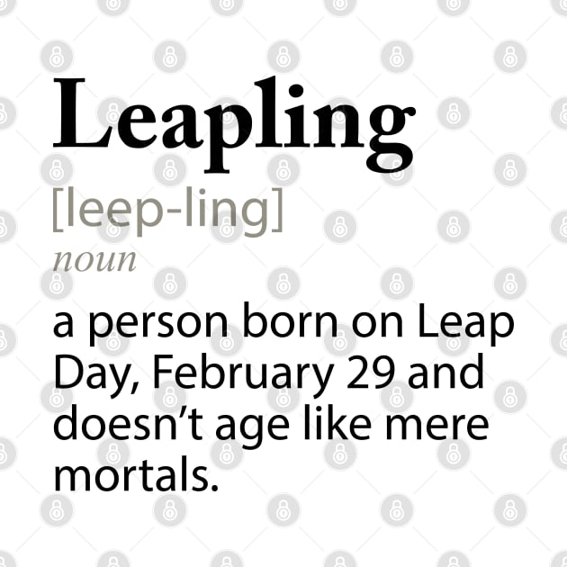 Leapling Definition, Leap Year Gift Funny Leaper Shirt Leap Bday Tshirt Leap Year Baby Leap Year Miracle 2024 Leaper Crewneck Leapling by JDVNart