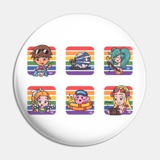 Pride Summer Gaming Sticker Pack 03 Pin