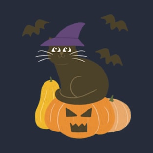 Halloween cat T-Shirt