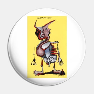 Minotaur - Greek Mythology Pin