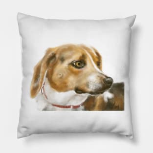 Sweet Beagle Pooch Pup Dog Pillow