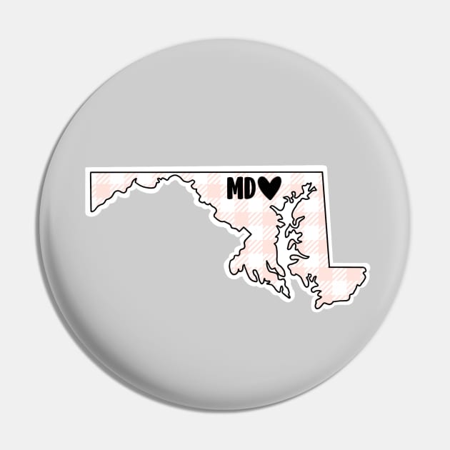 Maryland Pin by LetsOverThinkIt