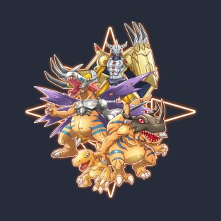 fanart agumon evolution line T-Shirt