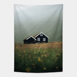 Field Cabin 2 Tapestry