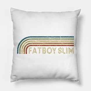 Fatboy Slim Retro Stripes Pillow