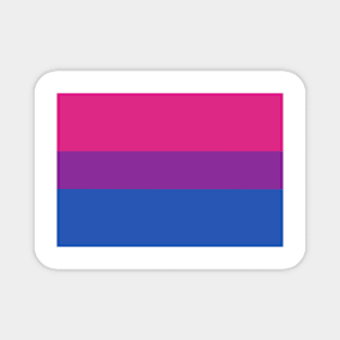 Bisexual Pride Flag Magnet