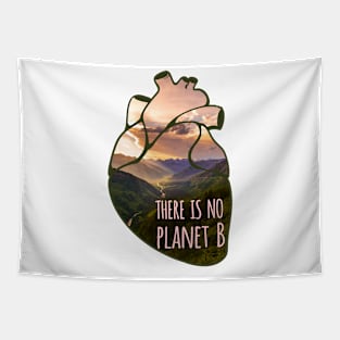 there is no planet B - landscape Tapestry