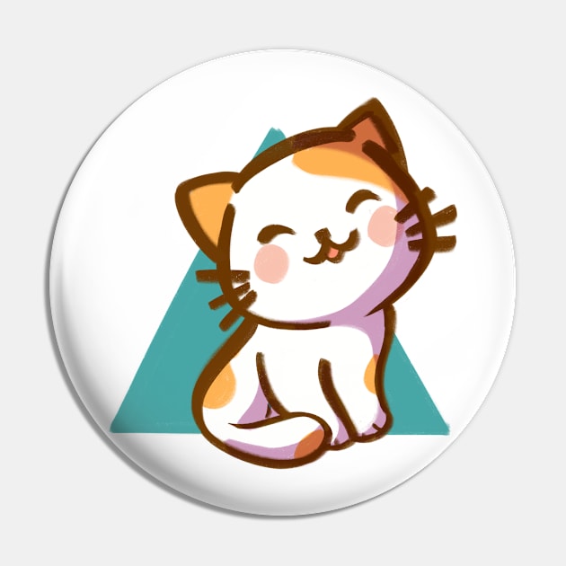 Cute Cat Pin by Ruxcel23