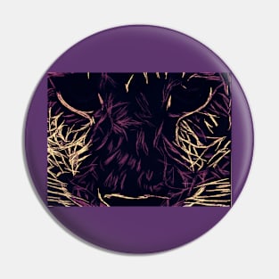 Cat Purple Pin