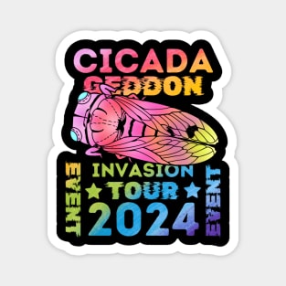 Cicadageddon Invasion Tour 2024 Cicada Event Magnet