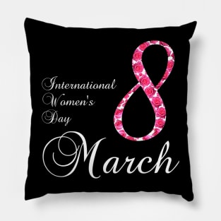 International Womens Day March 8 2023 Pillow