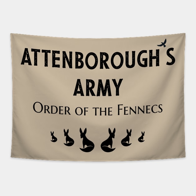 Attenborough’s Army: Order of the Fennecs - Fawn Tapestry by ImperfectLife