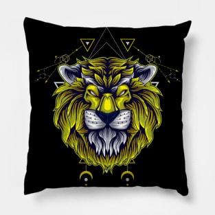 lion head design Pillow