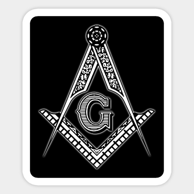 Freemason (Black) - Freemason Black - Sticker