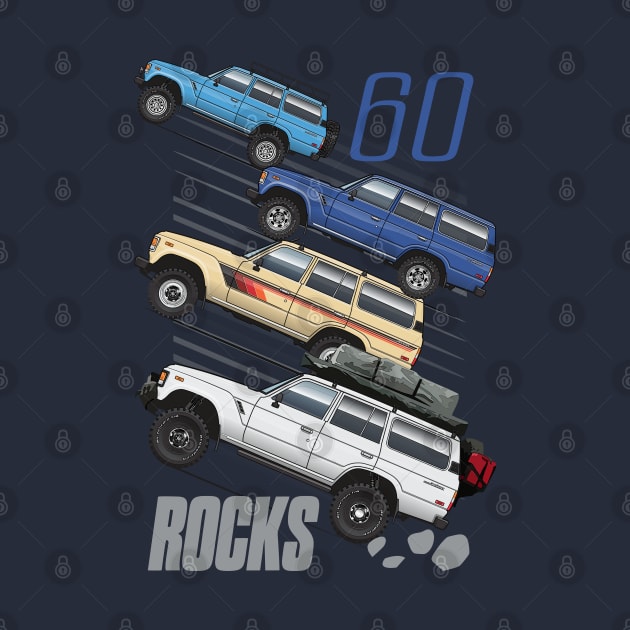 60 Rocks by ArtOnWheels