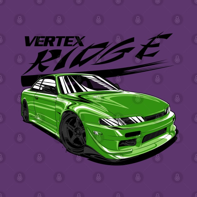 Nissan 240sx s14 Zenki Vertex Ridge by racingfactory