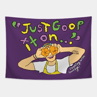 Cooking with Nick Courage - King Cake Tee! Tapestry