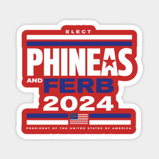 Phineas Ferb 2024 Magnet