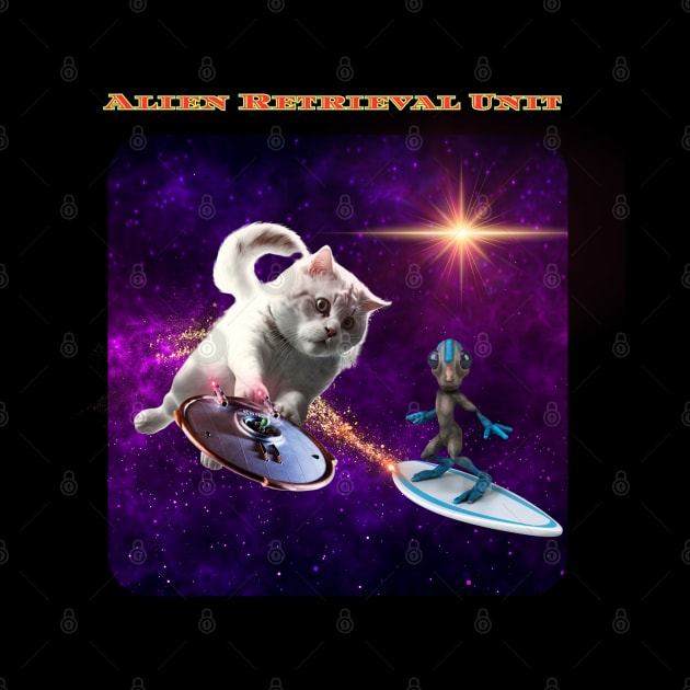 Cat Alien Retrieval Unit by Spacetrap