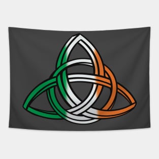 Irish Flag Celtic Knot Tapestry