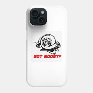 Got Boost Turbo Snail Phone Case