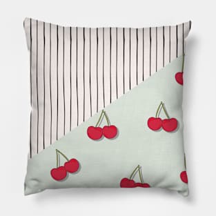 cherry background Pillow