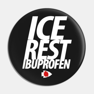 Ice Rest and Ibuprofen Pin