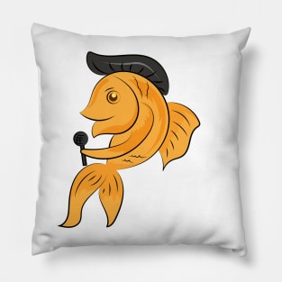 Singing Fish" - A hair-raising Pillow