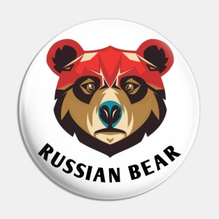 Russian bear Pin
