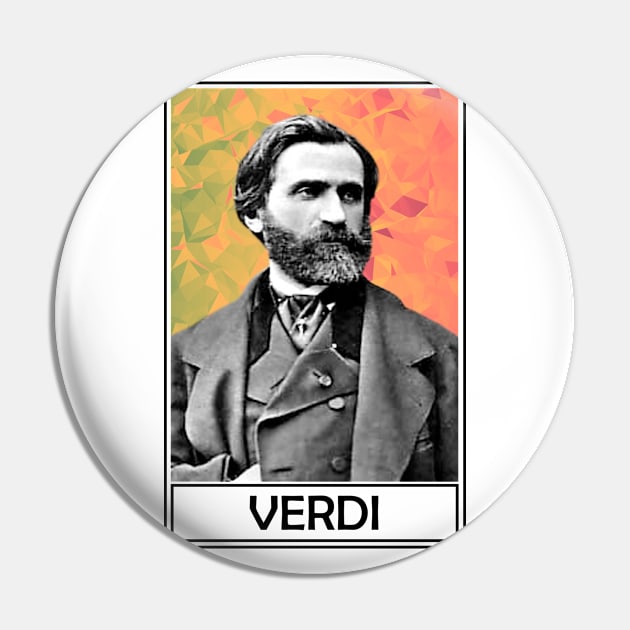 Giuseppe Verdi Pin by TheMusicophile