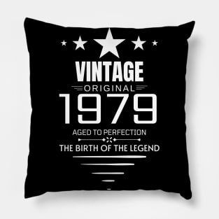 Vintage 1979 - Birthday Gift Pillow