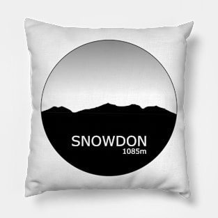 Snowdon Round Pillow