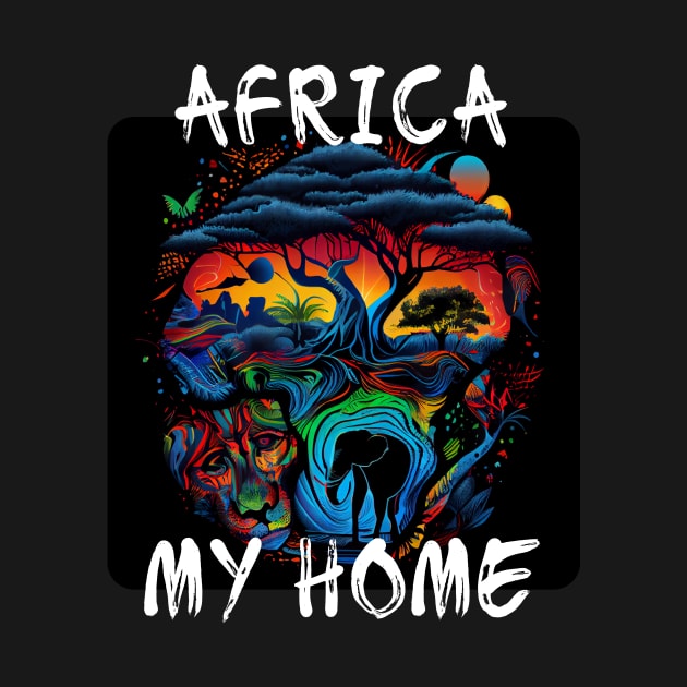 Africa, My Home 3 by PD-Store