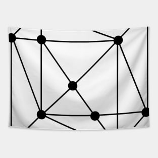 cube pattern Tapestry