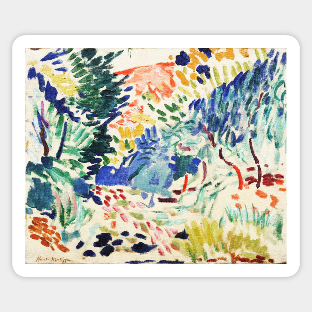 Landscape At Collioure Henri Matisse Landscape At Collioure