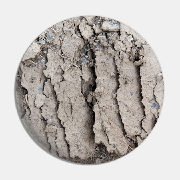 Arid mud flats Pin by textural